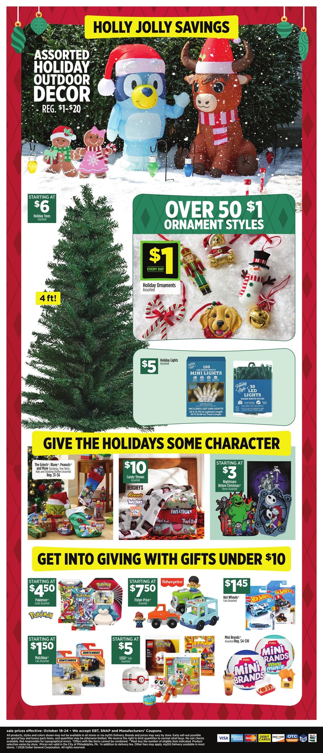 Dollar General (Casa Area, AR) Weekly Ad October 18 - 24, 2026