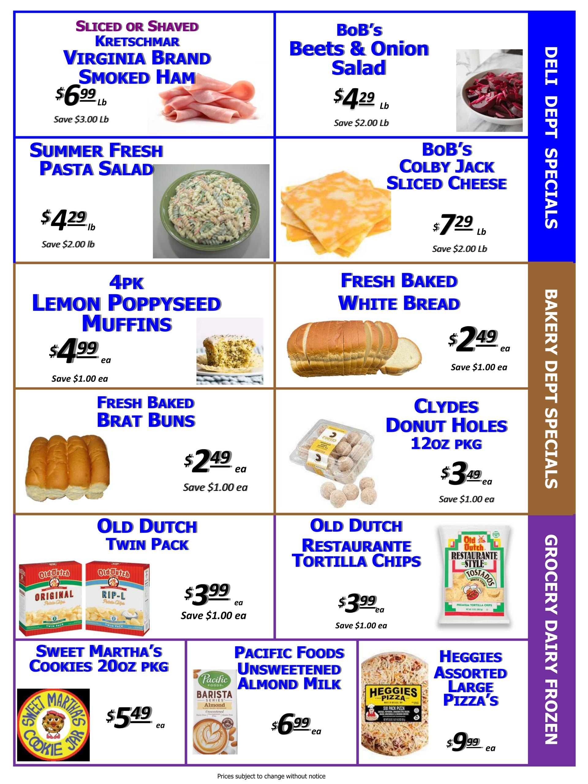 BoB's Produce Ranch Weekly Ad October 18 - 24, 2026
