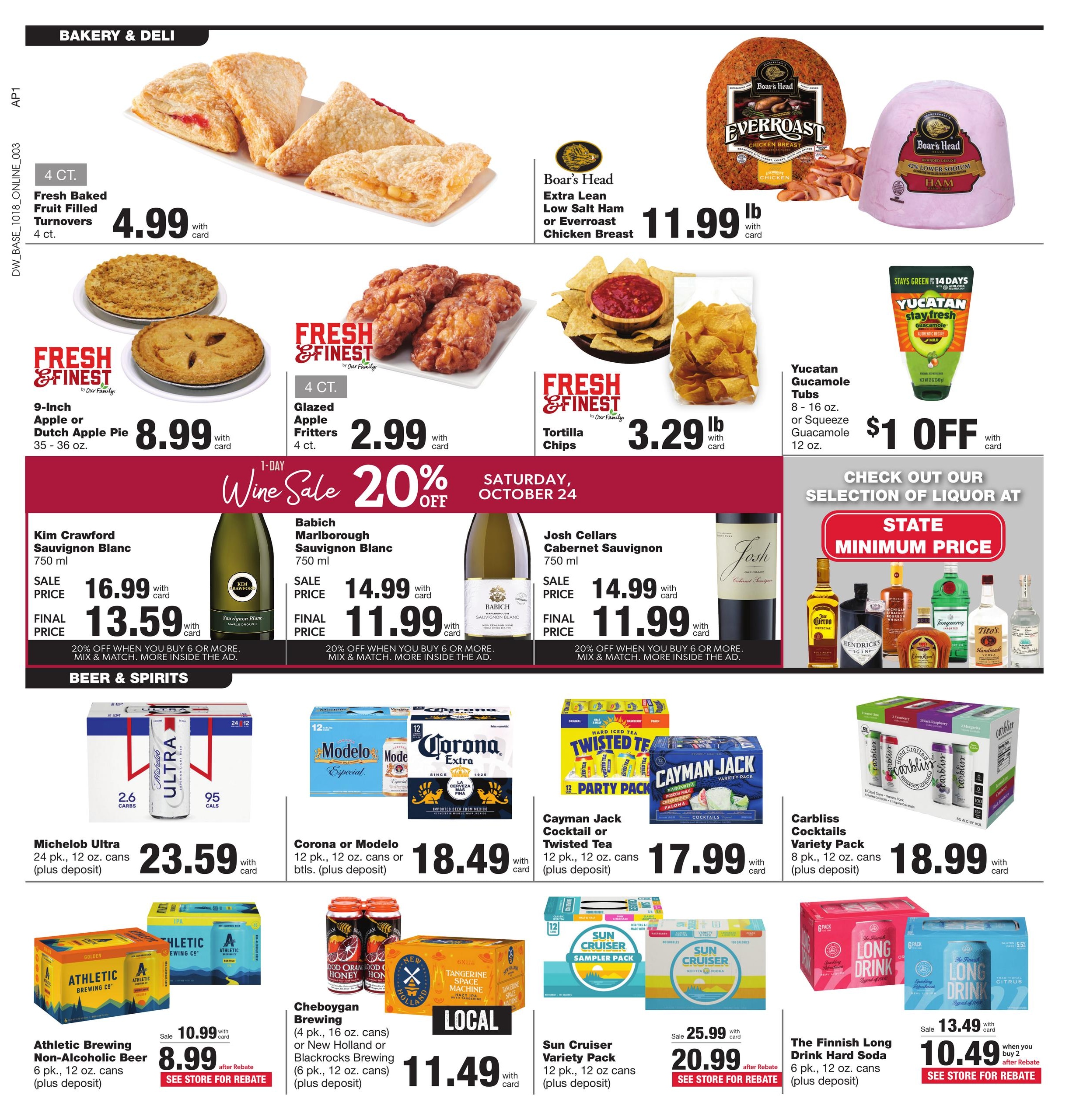 D&W Fresh Market Weekly Ad October 18 - 24, 2026