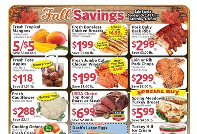 Dash's Market Weekly Ad October 18 - 24, 2026
