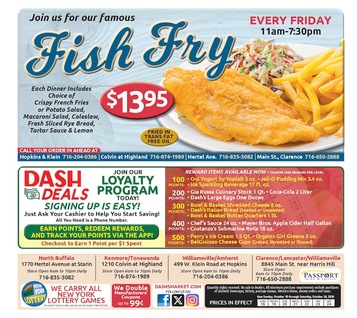 Dash's Market Weekly Ad October 18 - 24, 2026