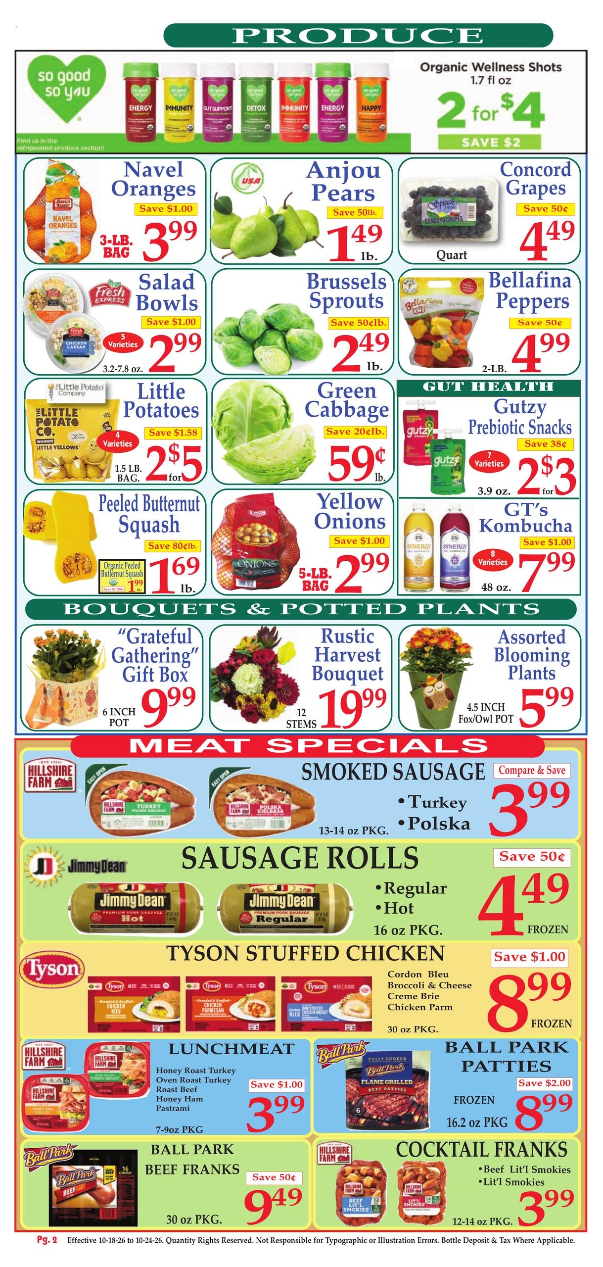 Demoulas Market Basket Weekly Ad October 18 - 24, 2026