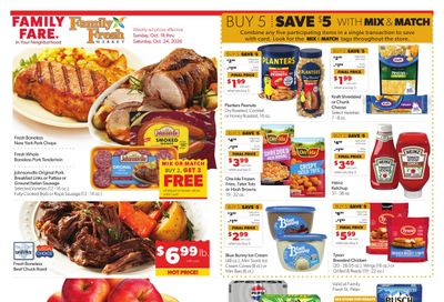 Family Fare (Chanhassen Area, MN) Weekly Ad October 18 - 24, 2026