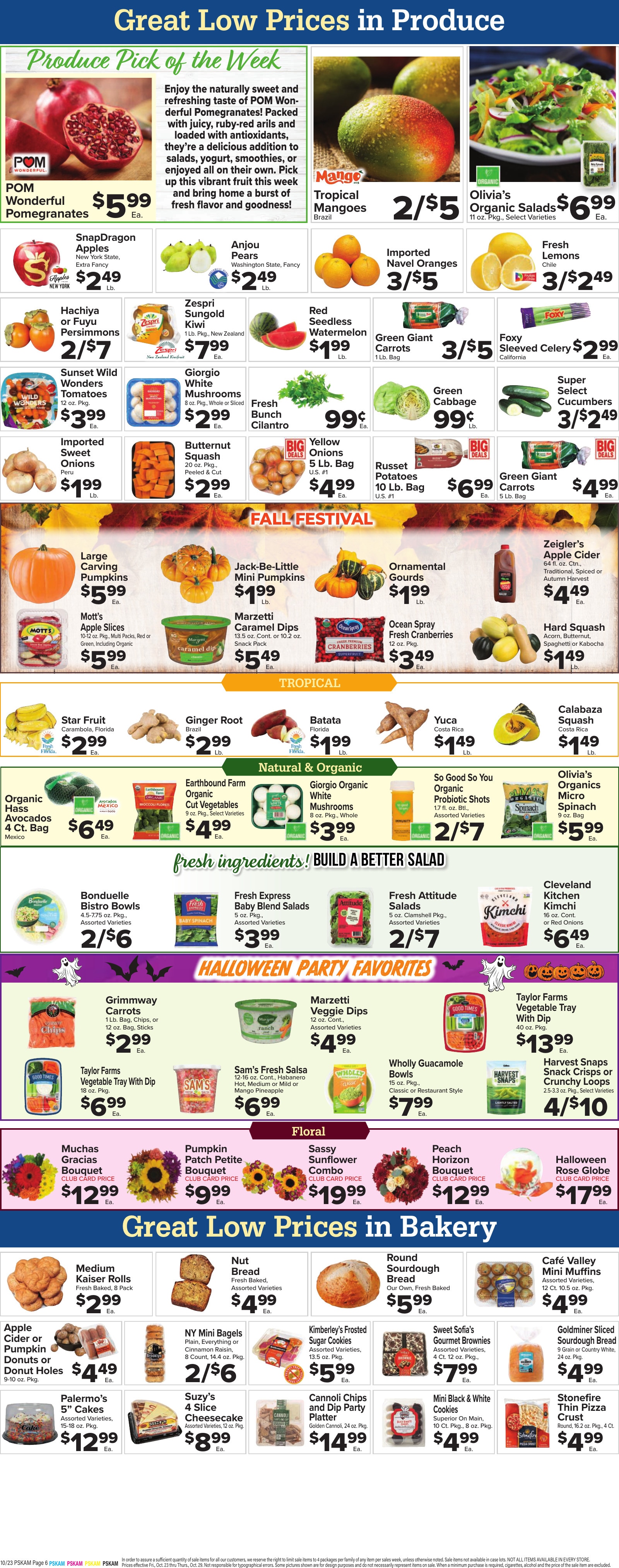 Foodtown Weekly Ad October 23 - 29, 2026