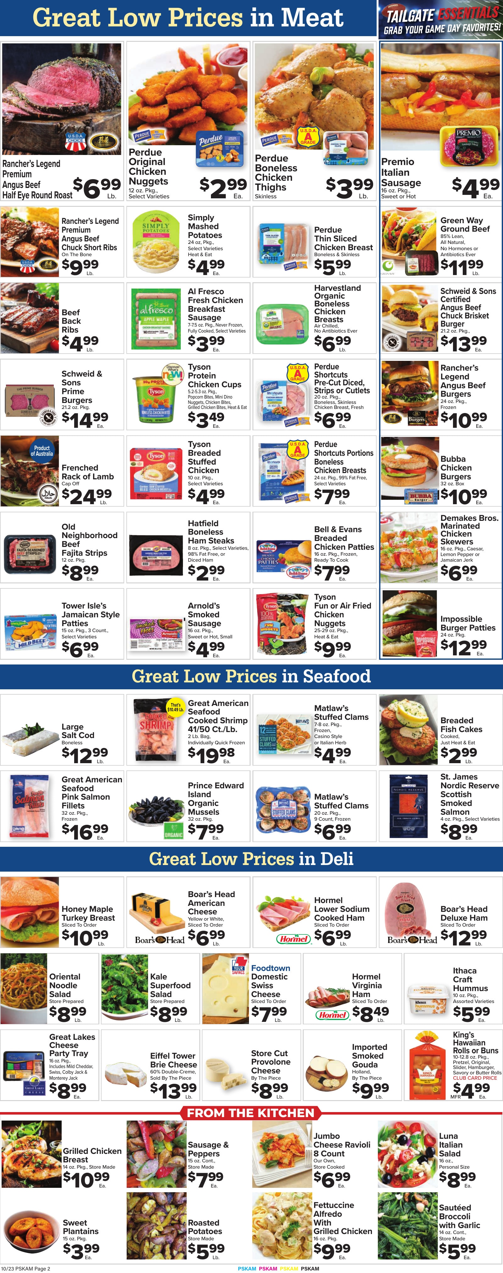 Foodtown Weekly Ad October 23 - 29, 2026