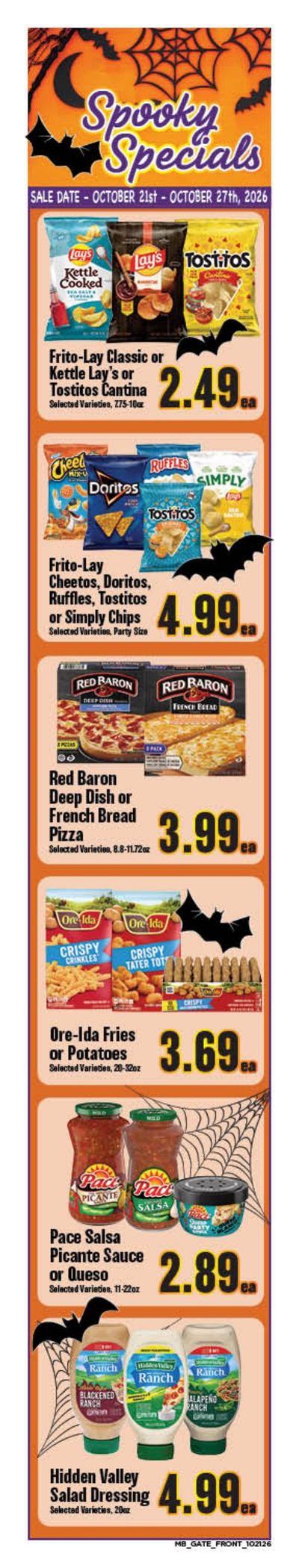 Market Basket (Many, LA) Weekly Ad October 21 - 27, 2026