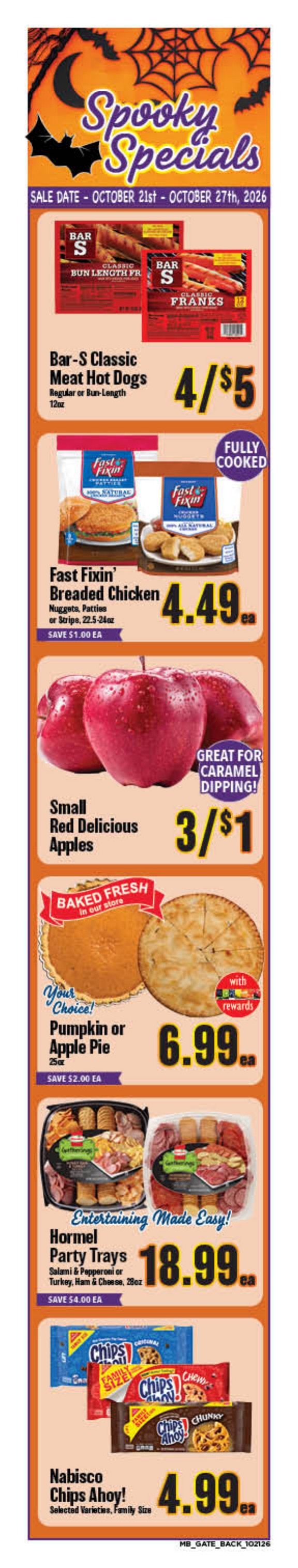 Market Basket (Many, LA) Weekly Ad October 21 - 27, 2026