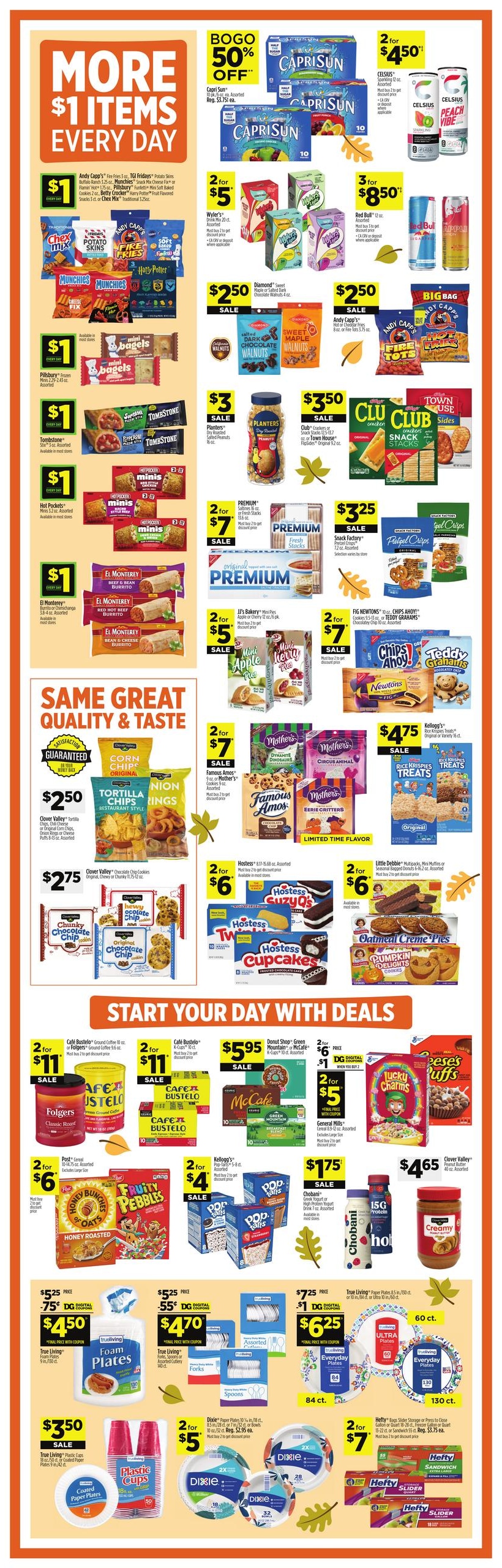 Dollar General (Baton Rouge Area, LA) Weekly Ad October 18 - 24, 2026