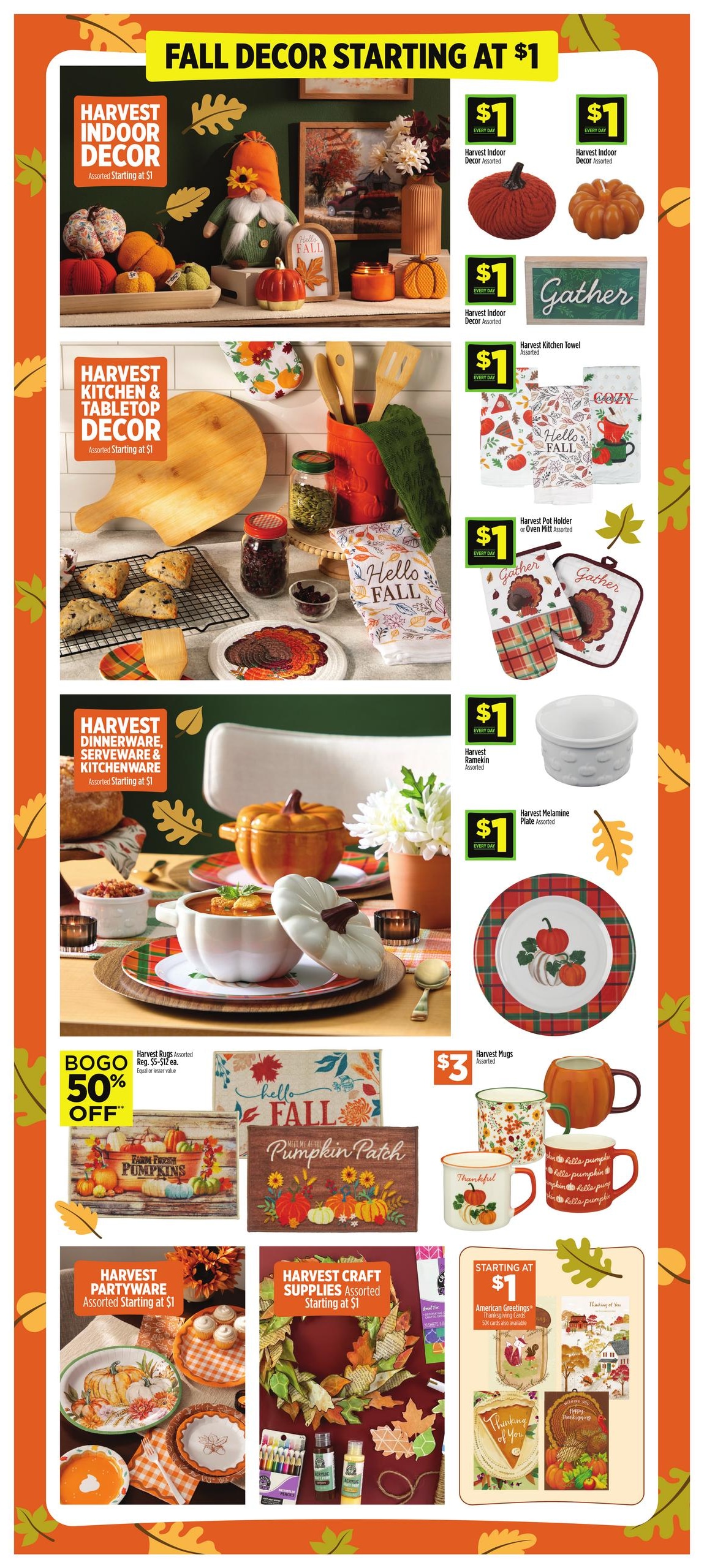 Dollar General (Black Area, AL) Weekly Ad October 18 - 24, 2026