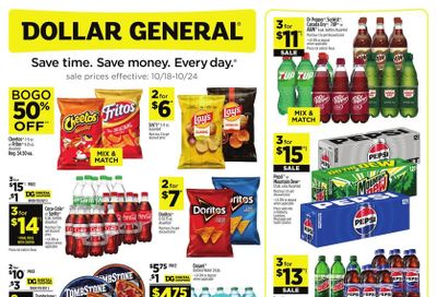 Dollar General (Calhoun Area, LA) Weekly Ad October 18 - 24, 2026