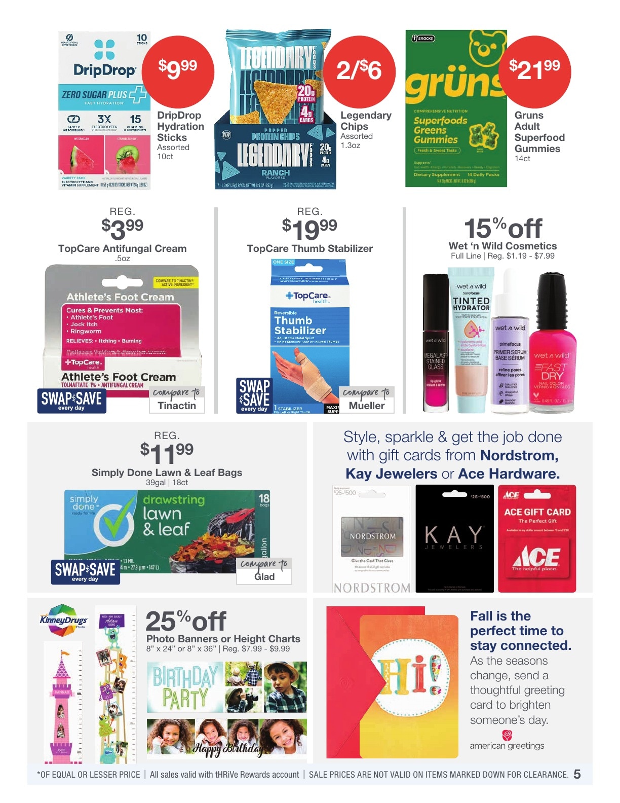 Kinney Drugs Weekly Ad October 18 - 24, 2026