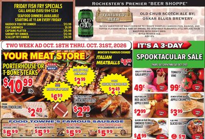 Food Towne Market Weekly Ad October 18 - 31, 2026
