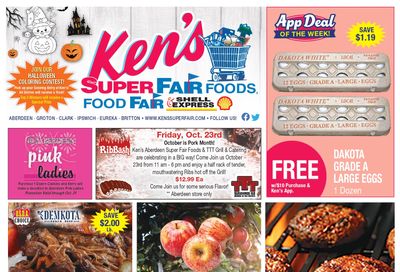 Ken's Super Fair Foods Weekly Ad October 18 - 24, 2026