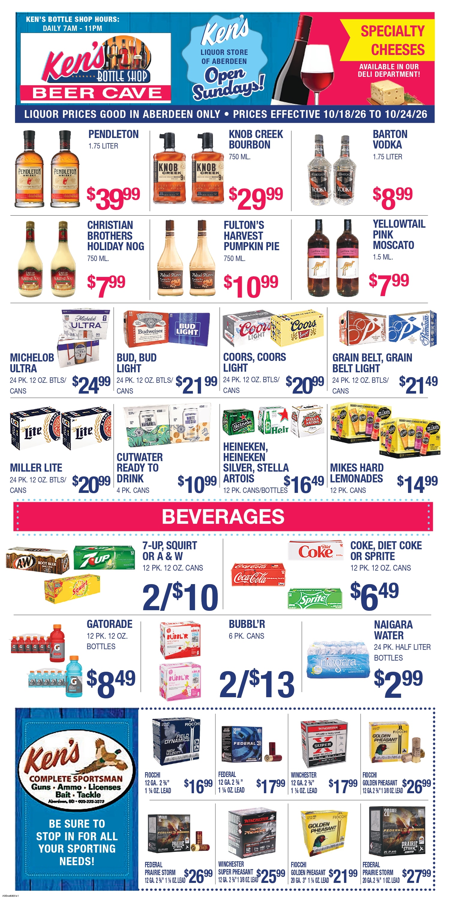 Ken's Super Fair Foods Weekly Ad October 18 - 24, 2026