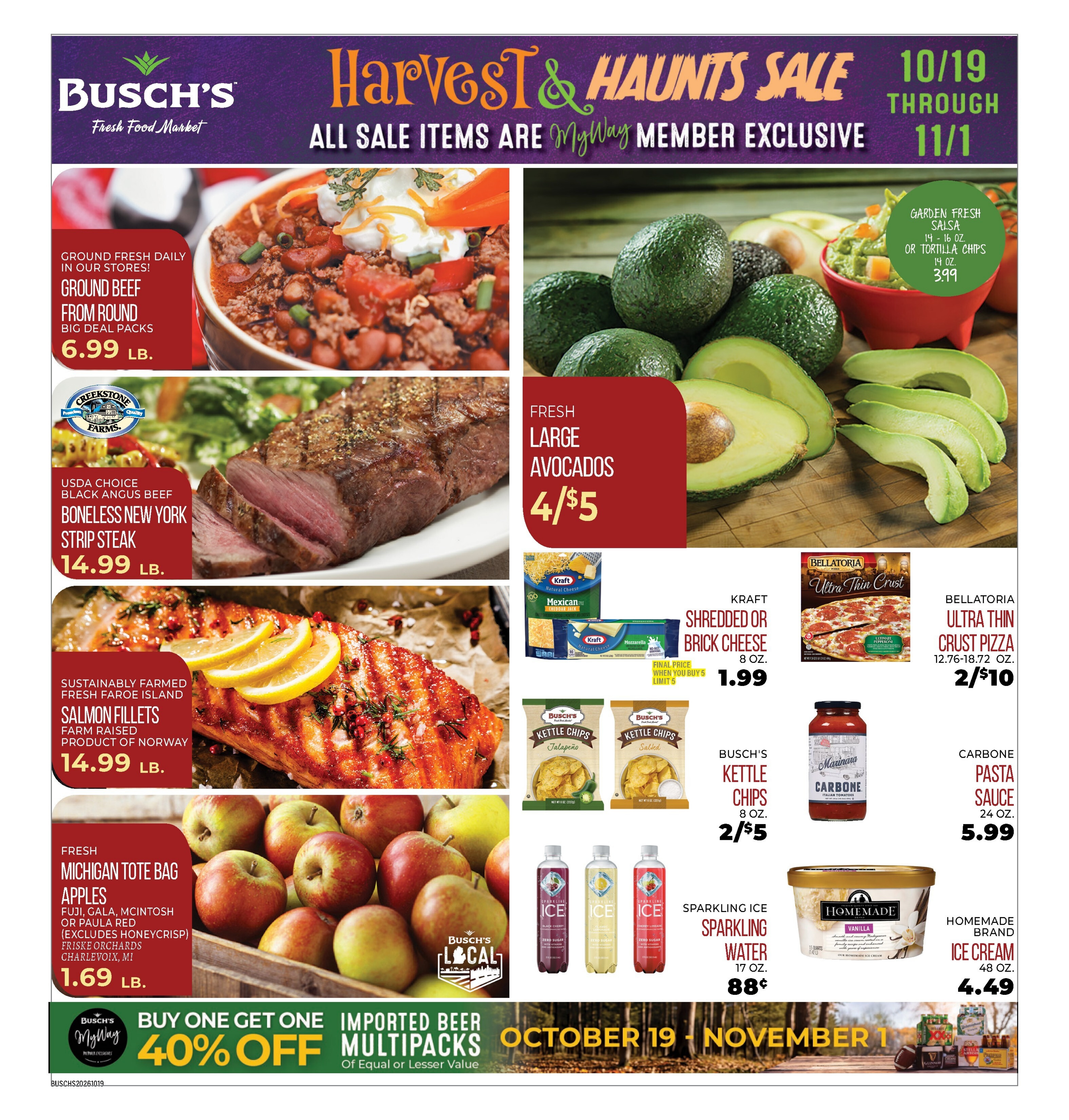 Busch's Fresh Food Market Weekly Ad October 19 - November 1, 2026