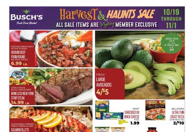 Busch's Fresh Food Market Weekly Ad October 19 - November 1, 2026
