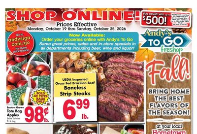 Andy's IGA Foodliner (Houlton Area, ME) Weekly Ad October 19 - 25, 2026