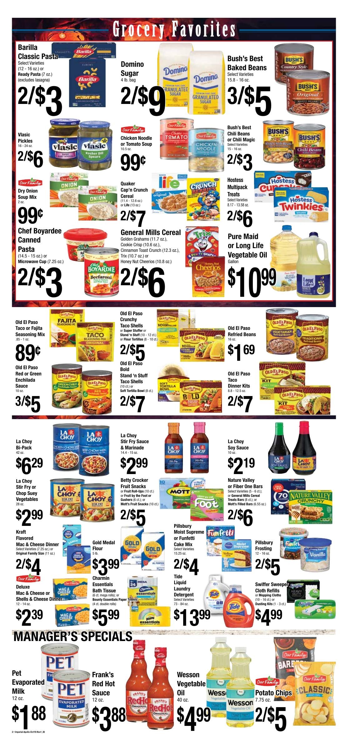 Apollo Market Place (20250 West Seven Mile Road, Detroit, MI) Weekly Ad October 19 - November 1, 2026
