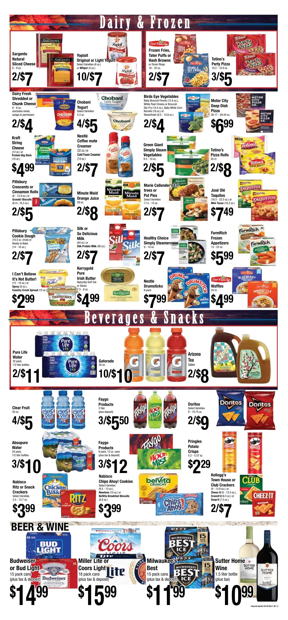 Apollo Market Place (20250 West Seven Mile Road, Detroit, MI) Weekly Ad October 19 - November 1, 2026