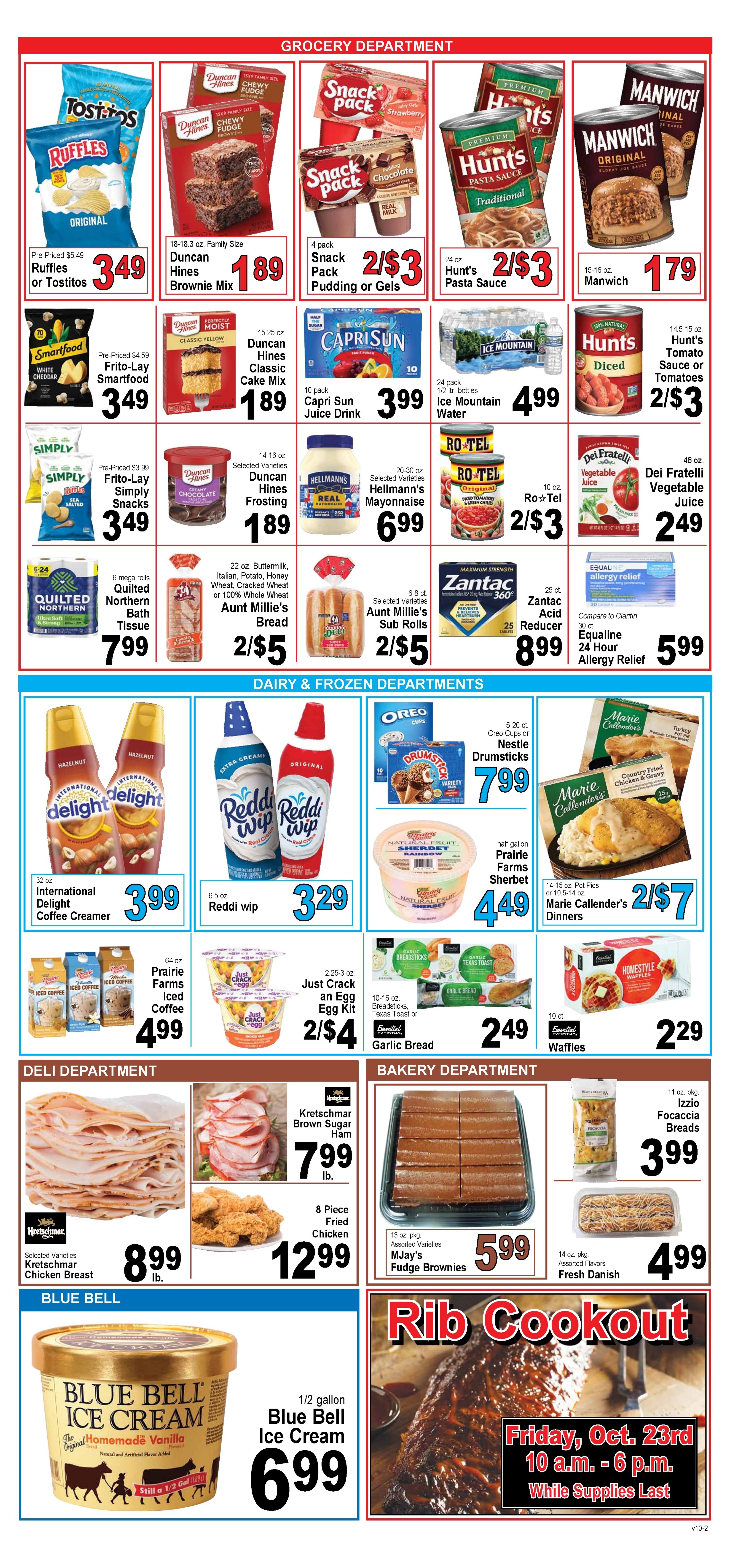 Babbs Supermarket Weekly Ad October 19 - 25, 2026