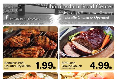 Chamberlain Food Center Weekly Ad October 14 - 20, 2026