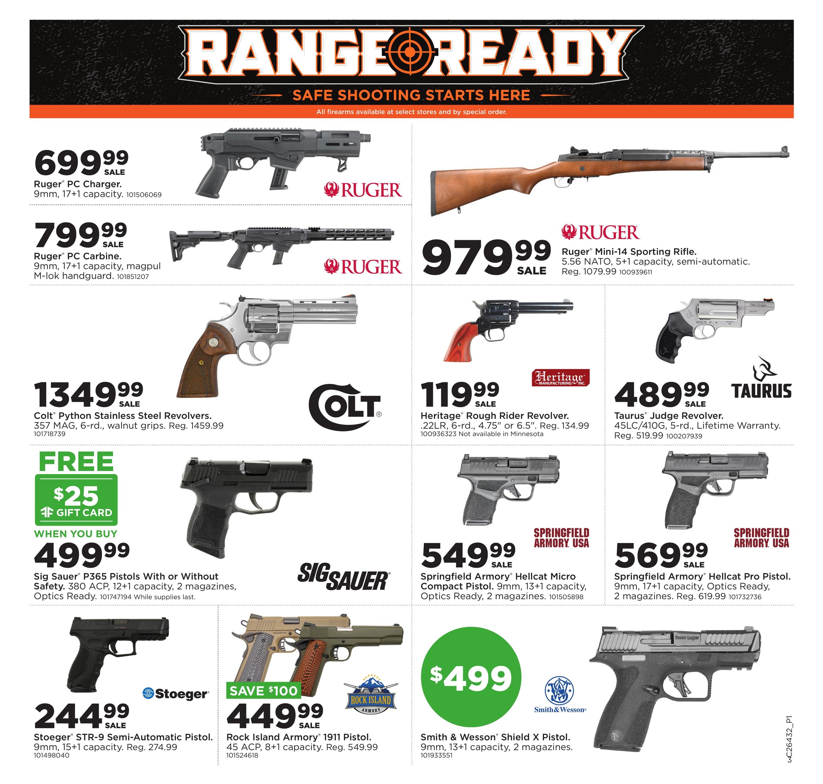 Fleet Farm Range Ready Weekly Ad October 19 - 25, 2026