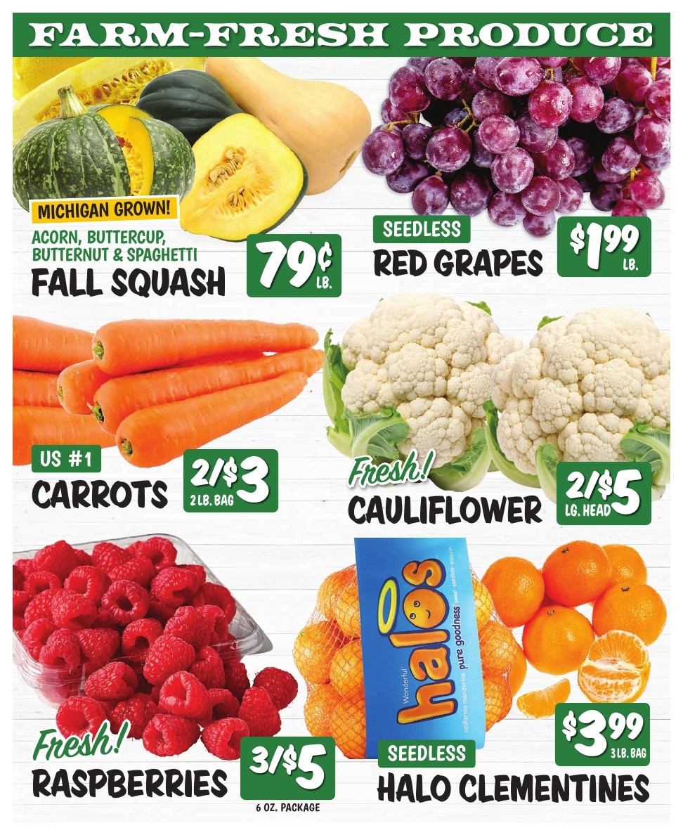 Ken's Fruit Market (Grand Rapids and Ionia, MI) Weekly Ad October 19 - 25, 2026