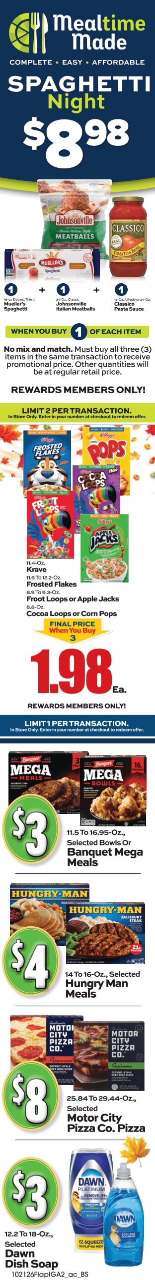 Ken's IGA Weekly Ad October 19 - 25, 2026