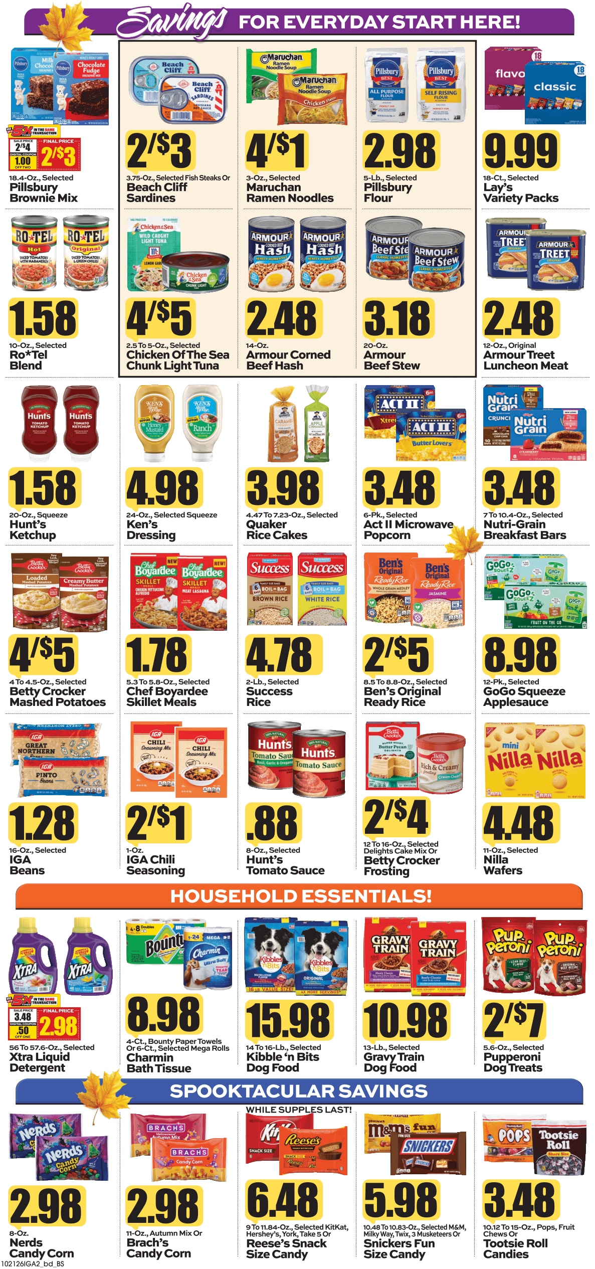 Ken's IGA Weekly Ad October 19 - 25, 2026