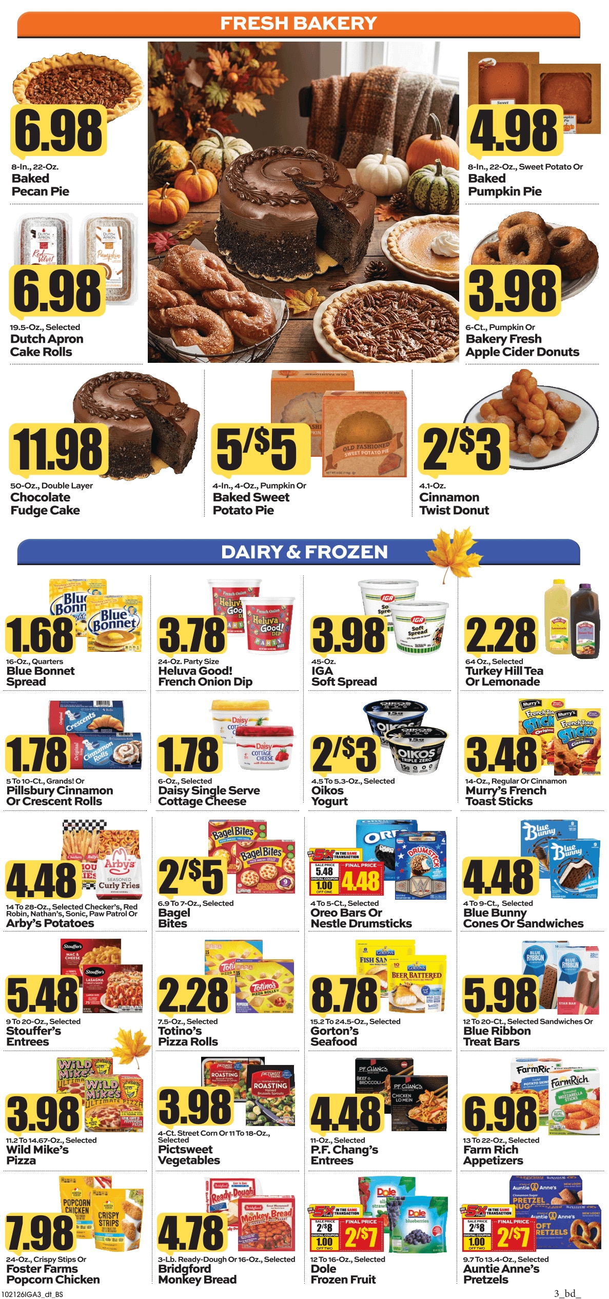 Ken's IGA Weekly Ad October 19 - 25, 2026