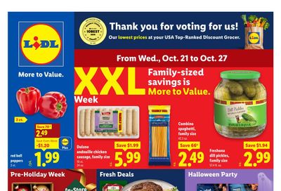 Lidl (Atlanta Area, GA) Weekly Ad October 21 - 27, 2026