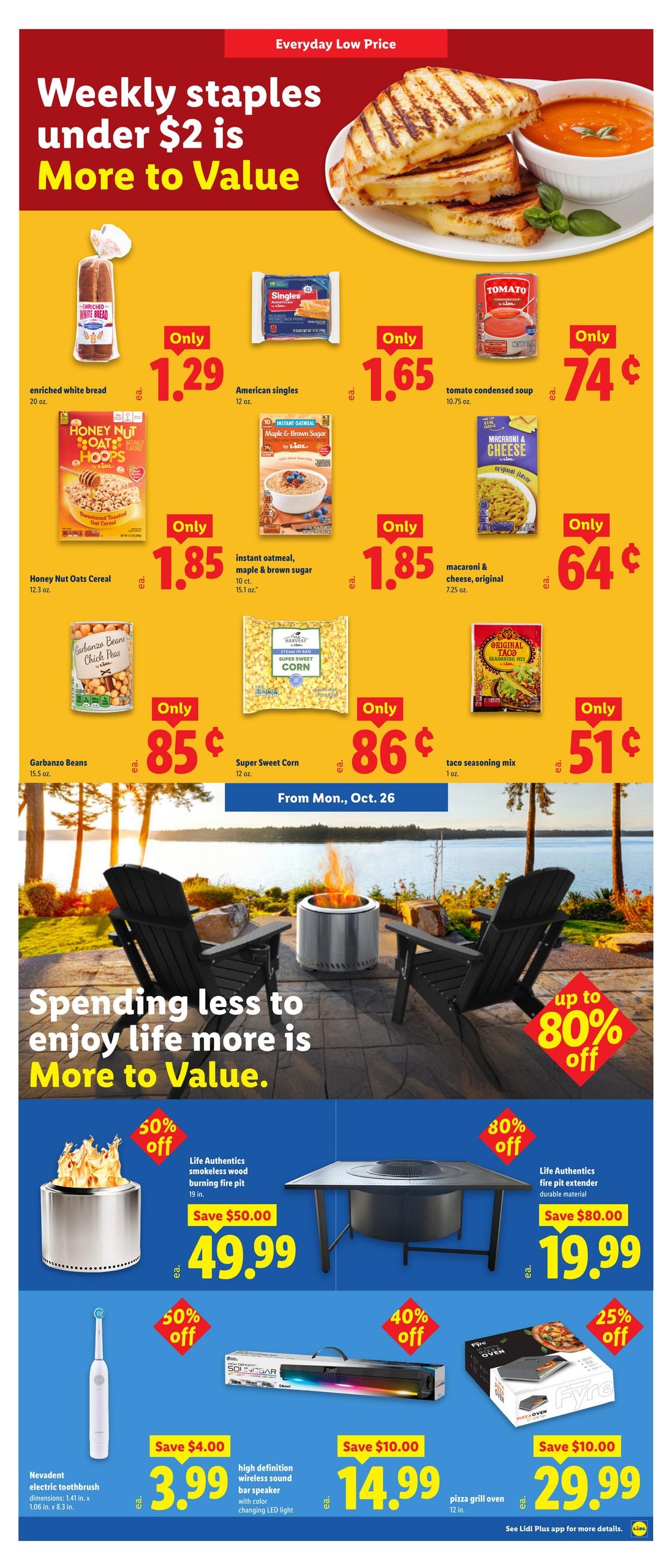 Lidl (Atlanta Area, GA) Weekly Ad October 21 - 27, 2026