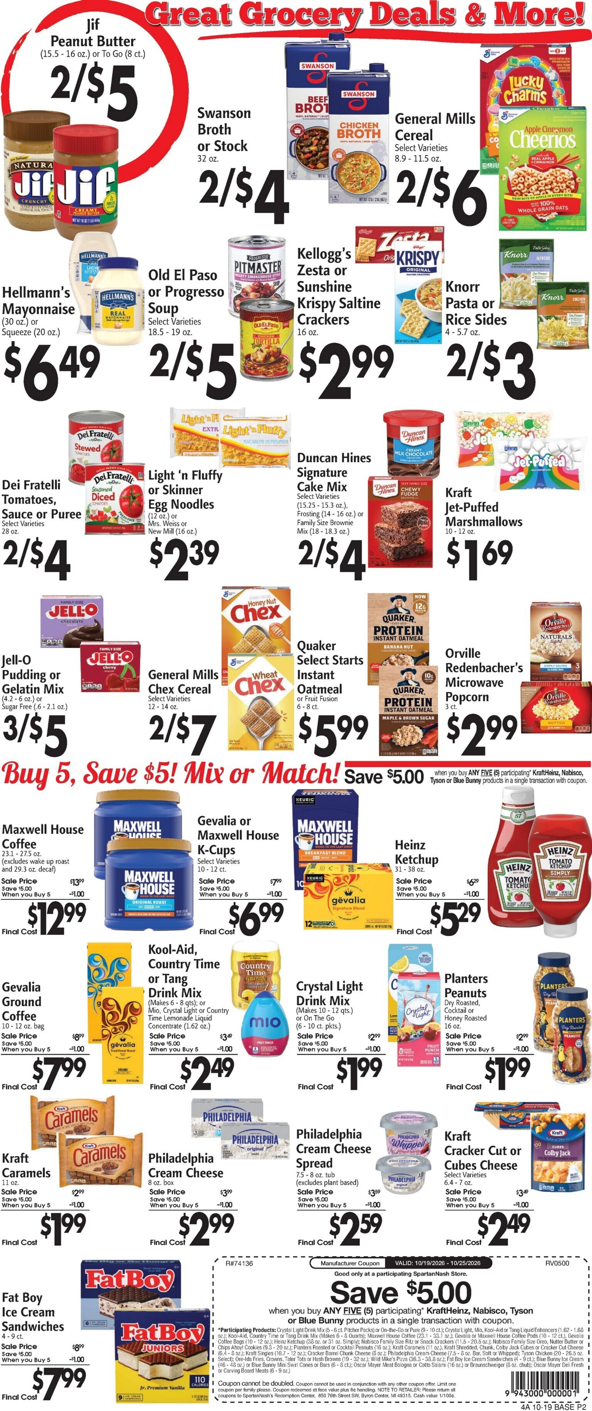 Fife Lake Village Market Weekly Ad October 19 - 25, 2026