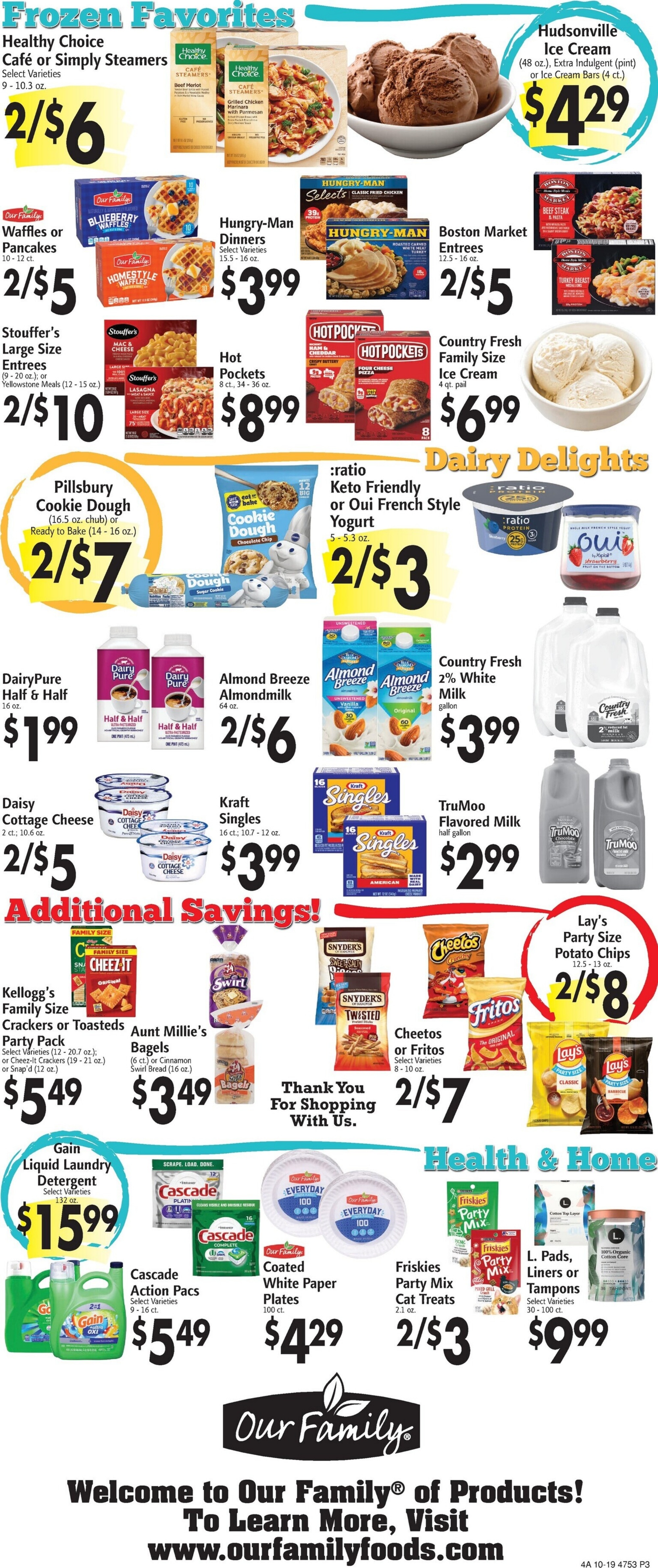Fife Lake Village Market Weekly Ad October 19 - 25, 2026