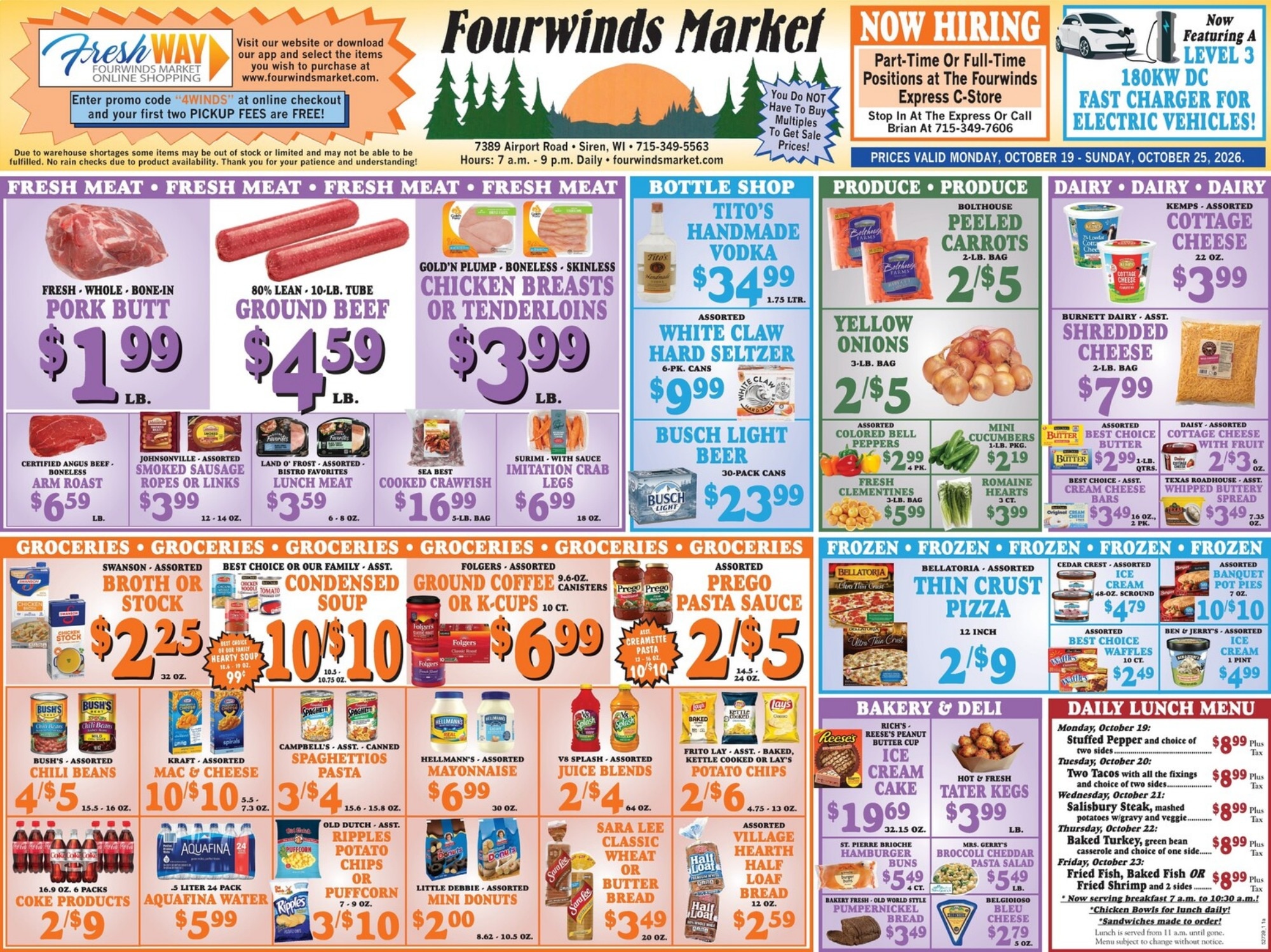 Fourwinds Market Weekly Ad October 19 - 25, 2026