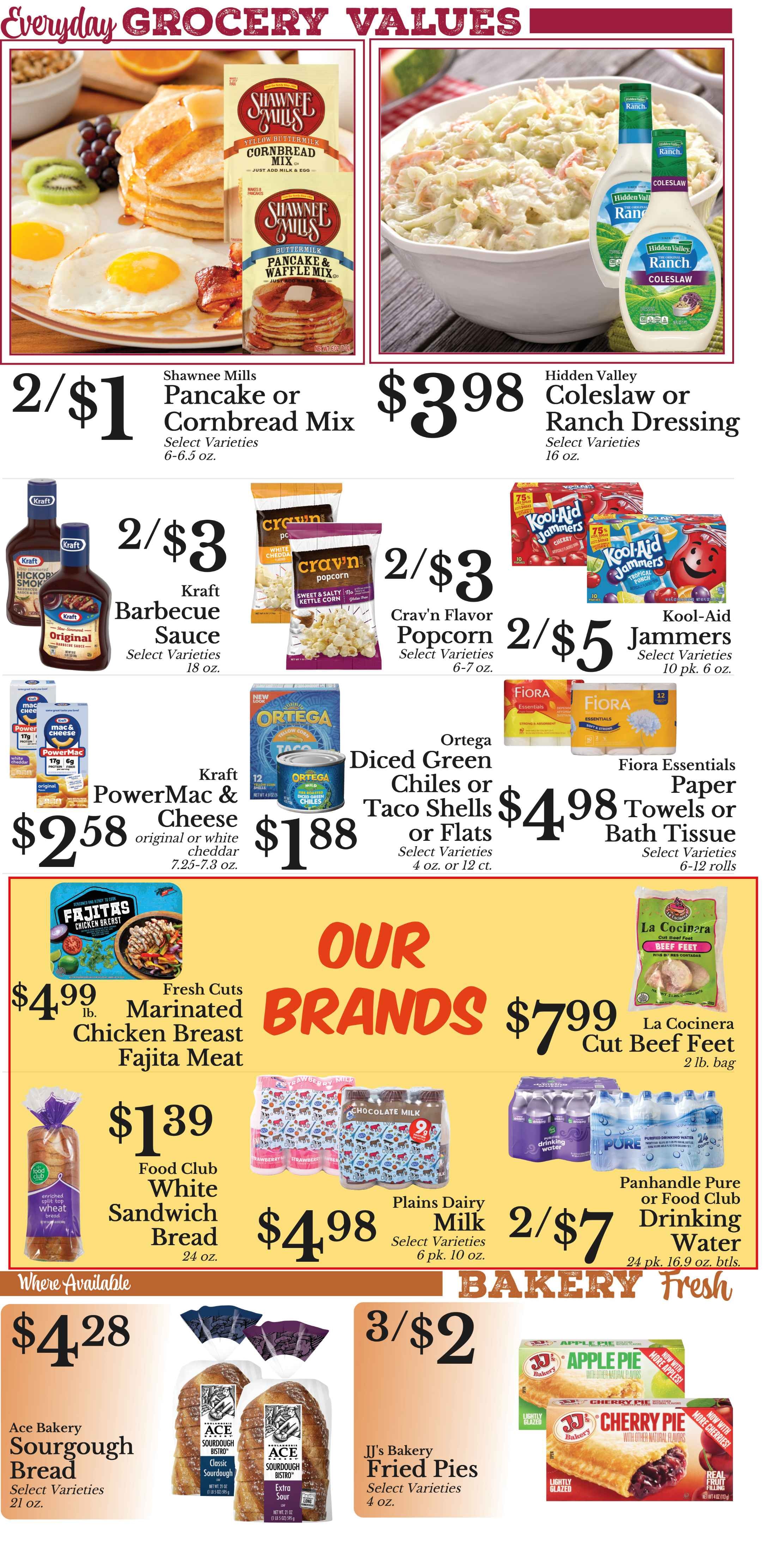 S&S Supermarket Weekly Ad October 18 - 24, 2026
