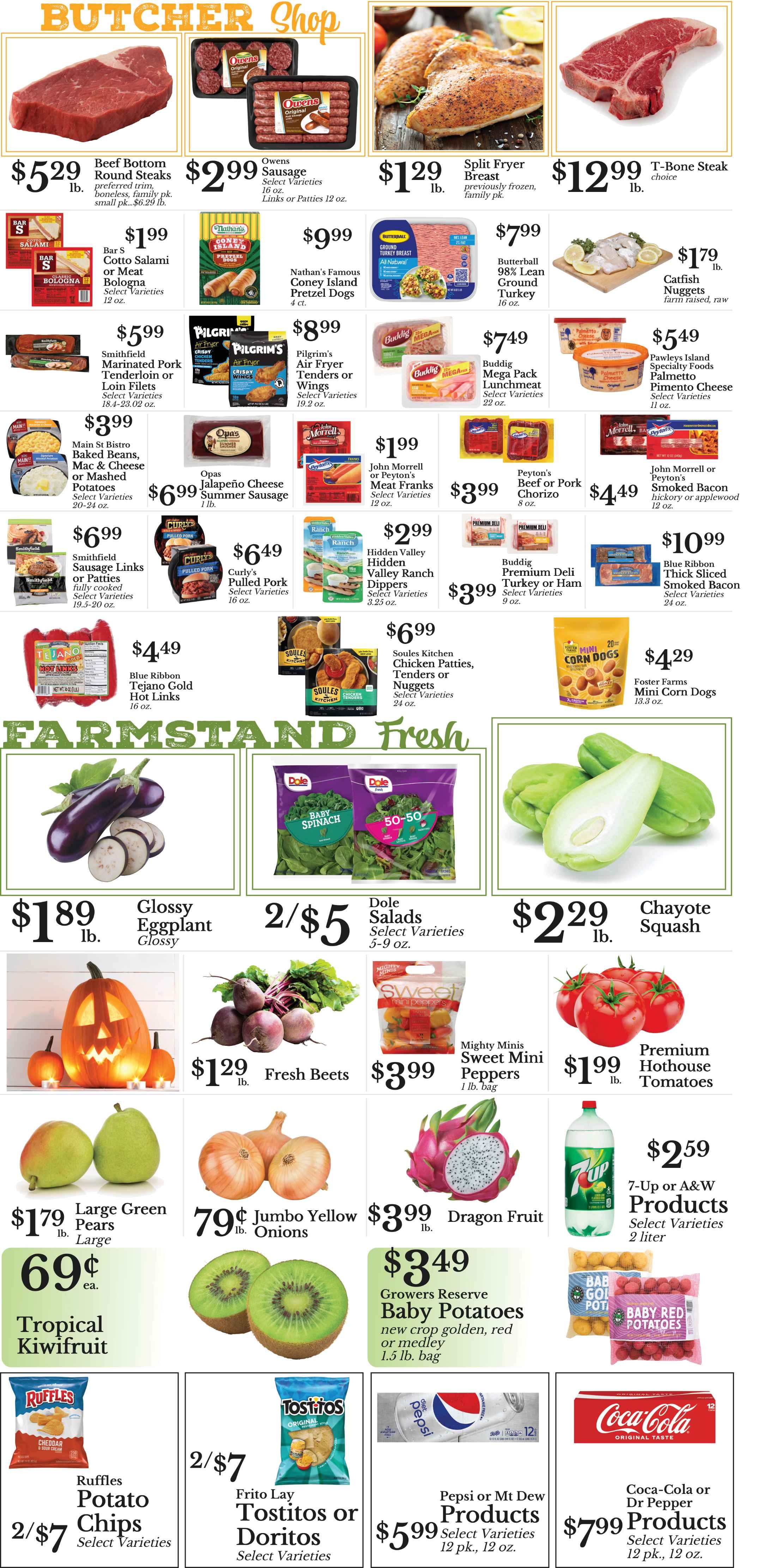 S&S Supermarket Weekly Ad October 18 - 24, 2026