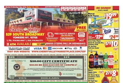 Cherry Valley Marketplace Weekly Ad October 18 - 24, 2026