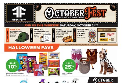 Fleet Farm Weekly Ad October 19 - 25, 2026