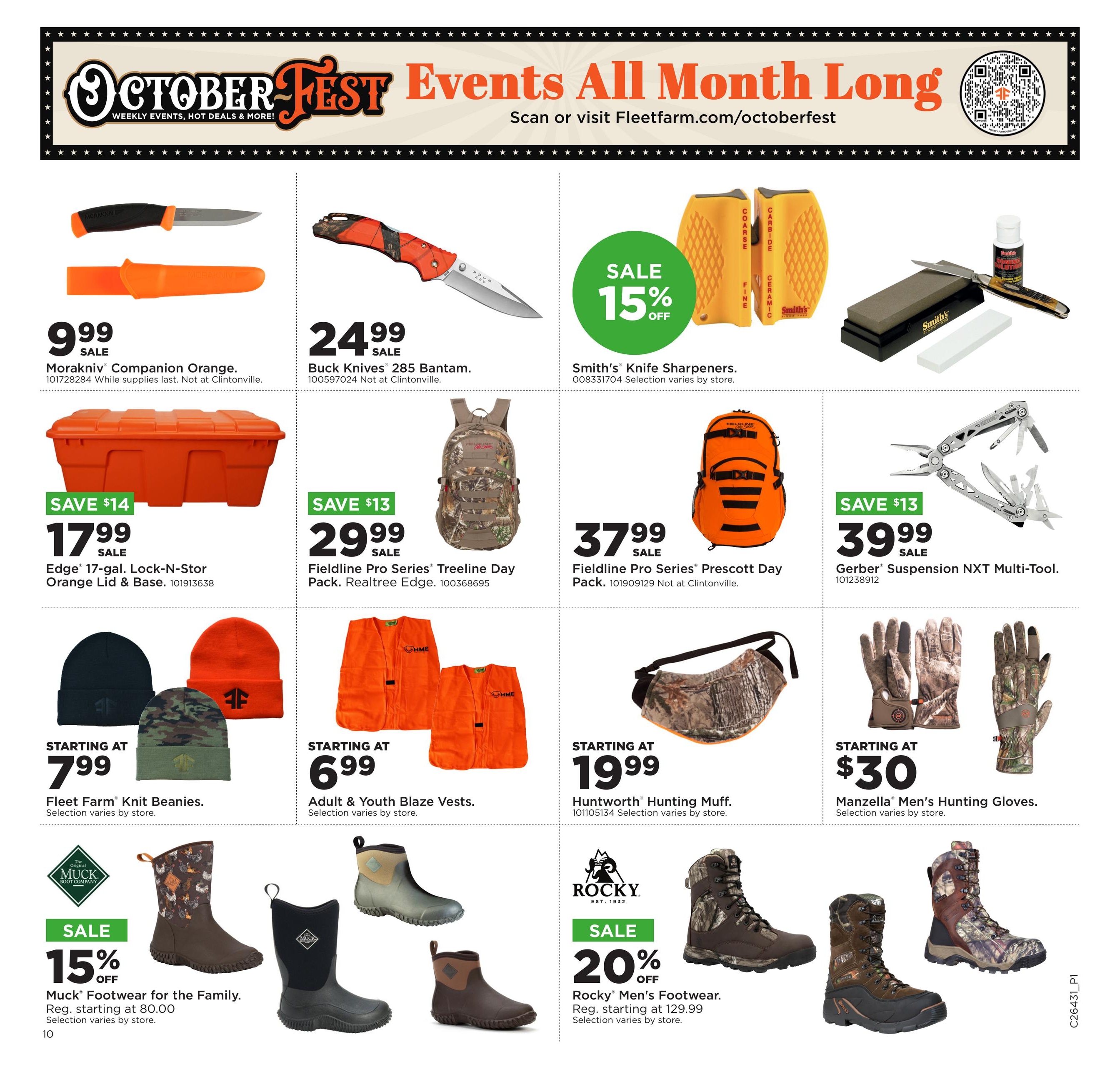 Fleet Farm Weekly Ad October 19 - 25, 2026