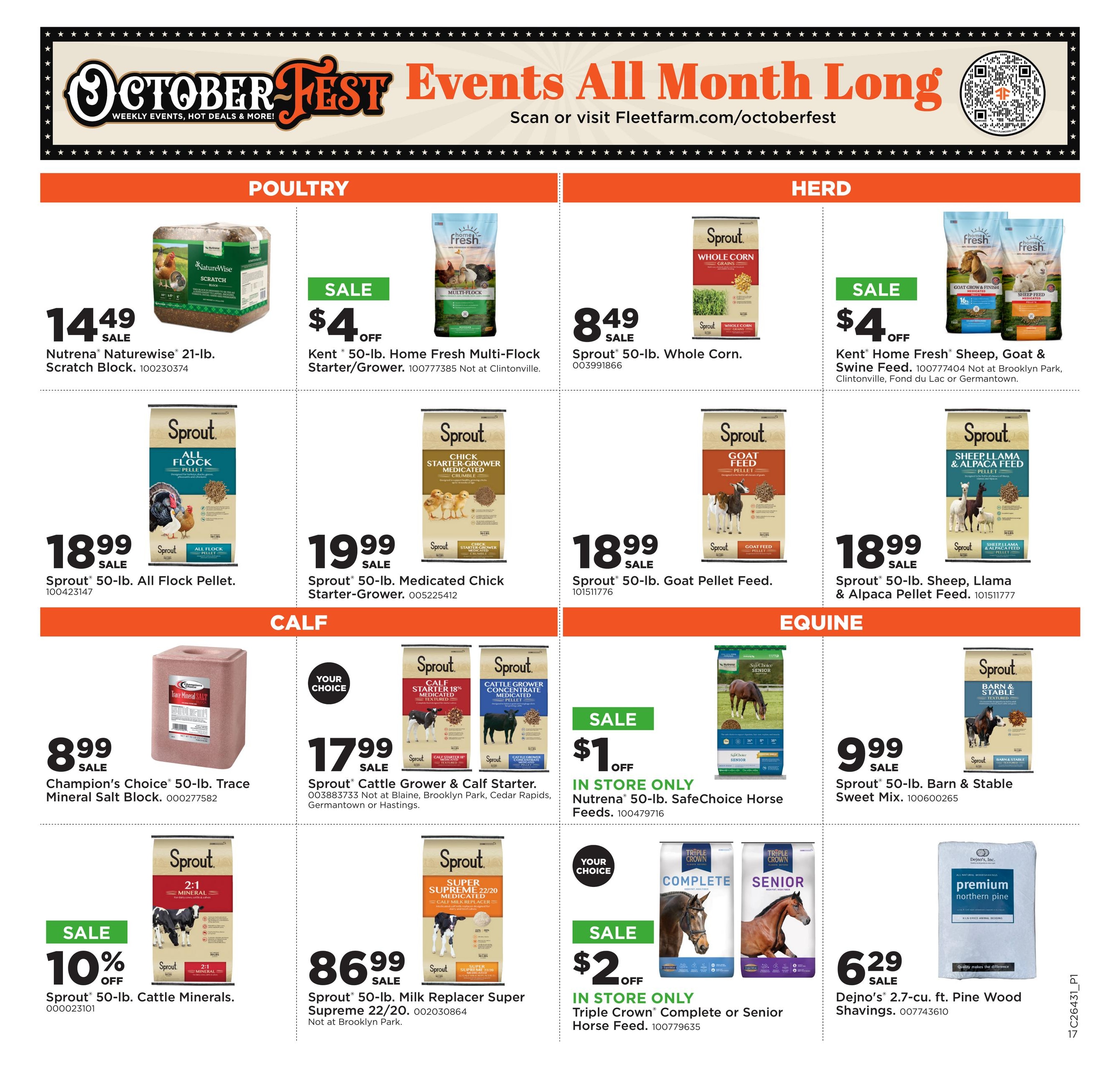 Fleet Farm Weekly Ad October 19 - 25, 2026