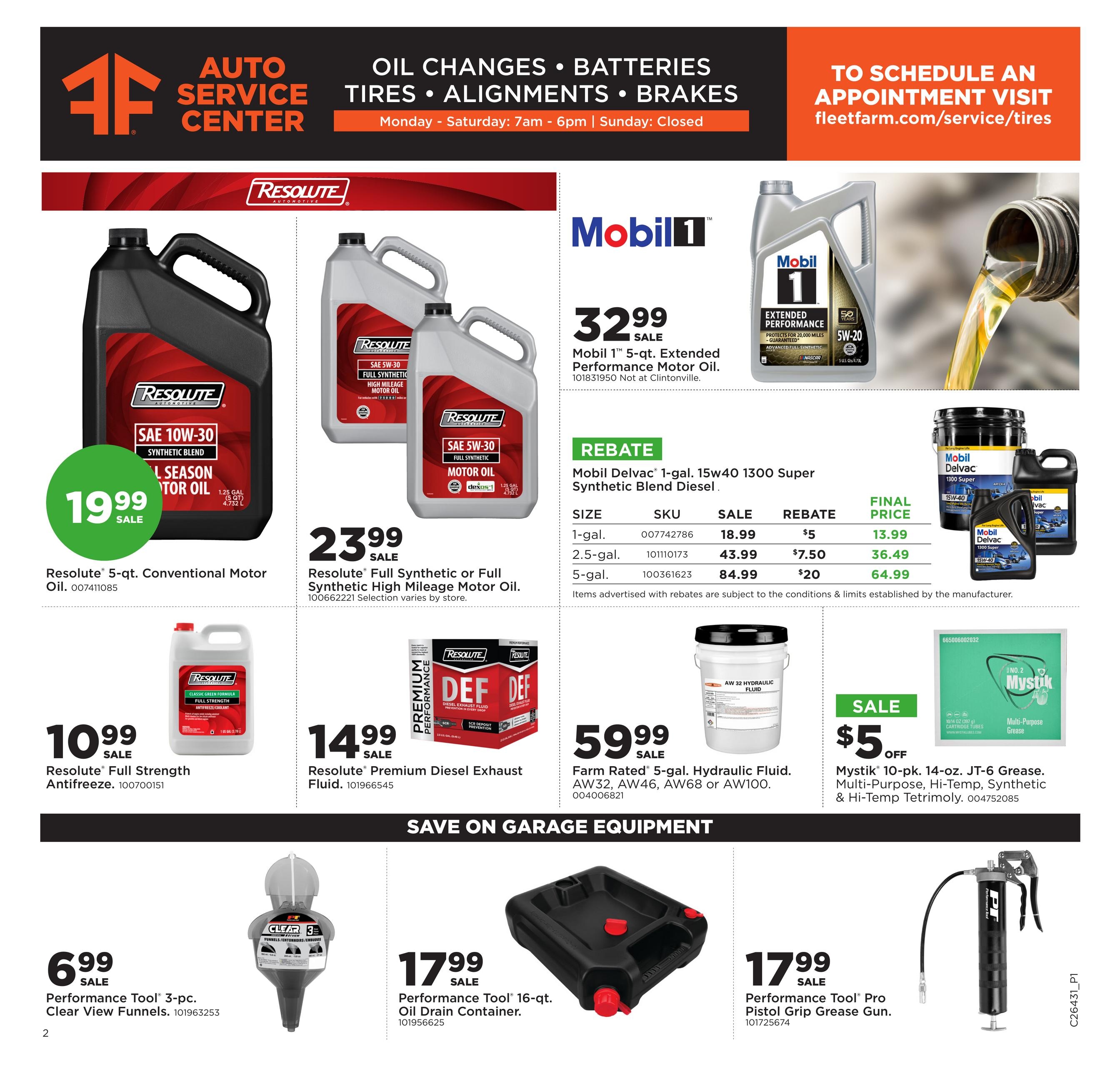 Fleet Farm Weekly Ad October 19 - 25, 2026