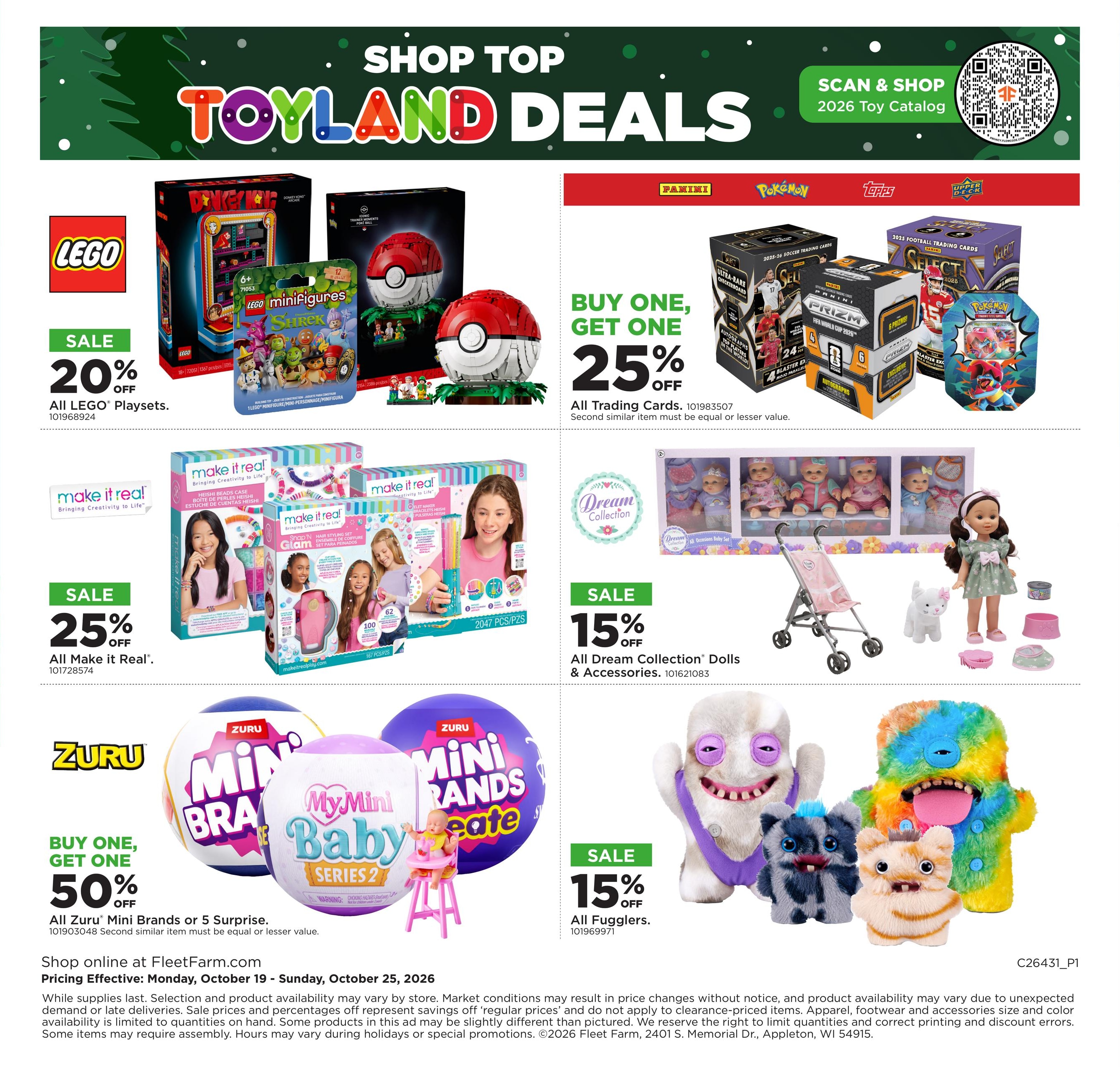 Fleet Farm Weekly Ad October 19 - 25, 2026