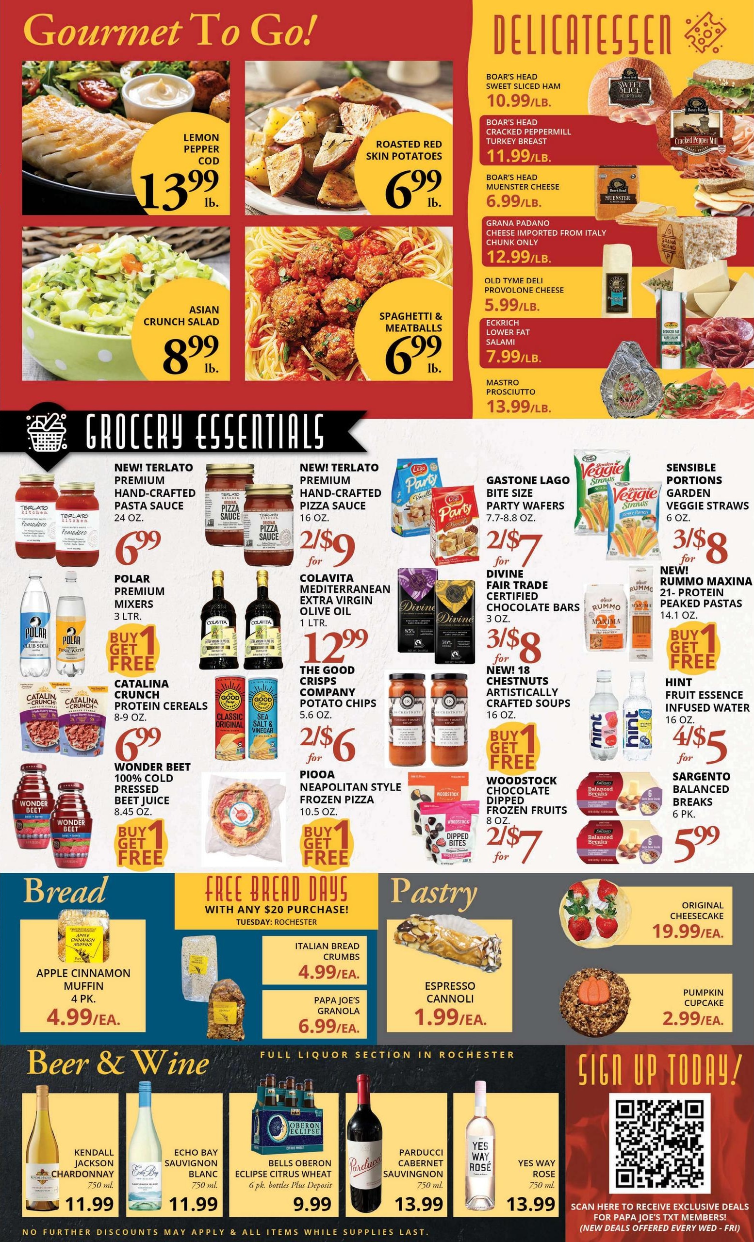 Papa Joe's Market Weekly Ad October 19 - 25, 2026