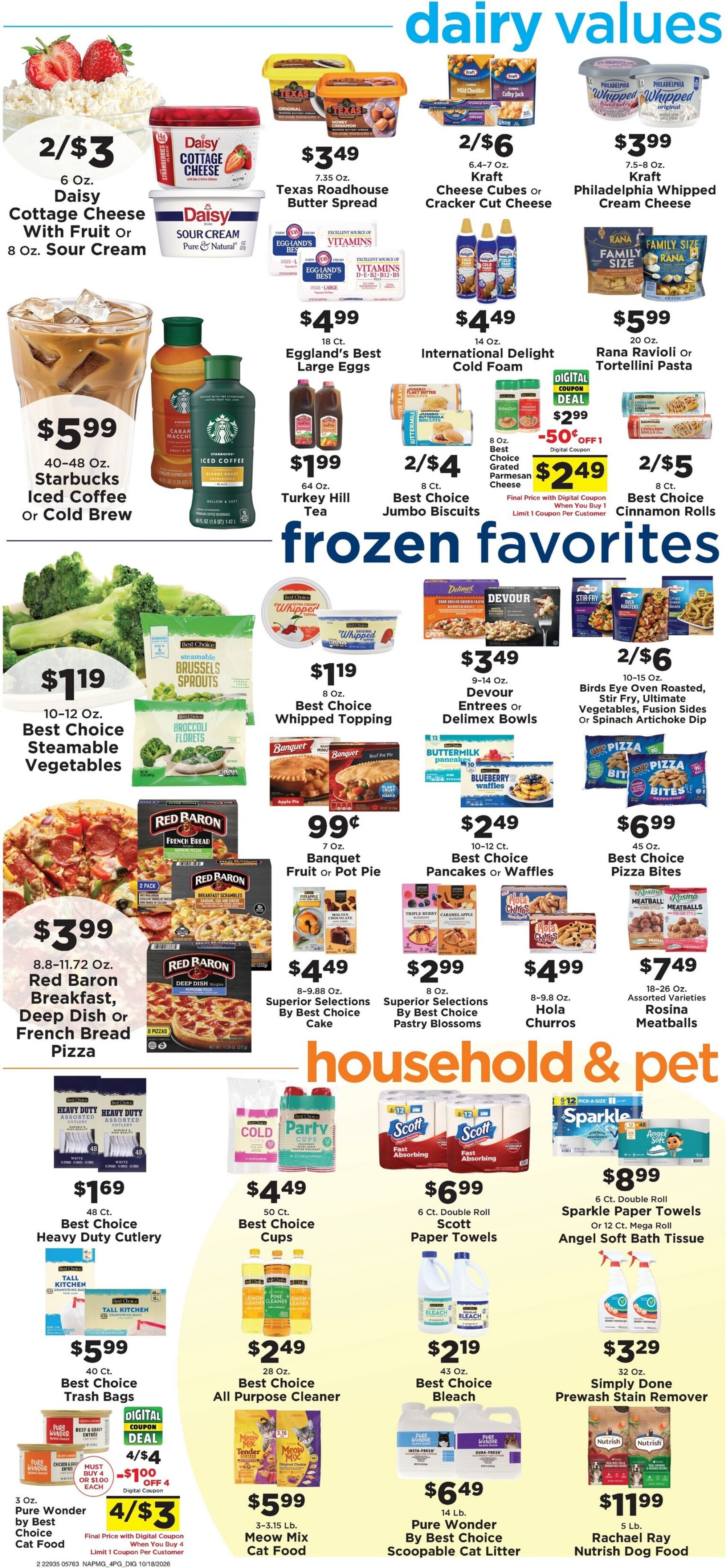 Taylorsville Country Mart Weekly Ad October 19 - 25, 2026