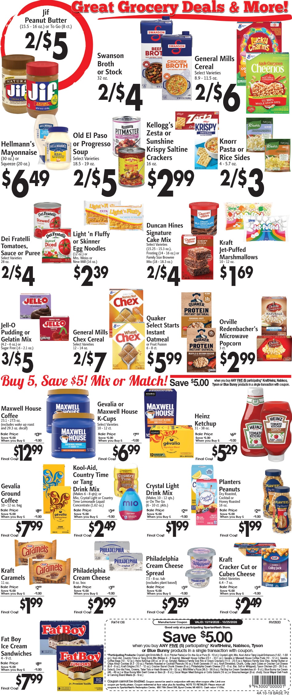 Jeff's Market Weekly Ad October 19 - 25, 2026
