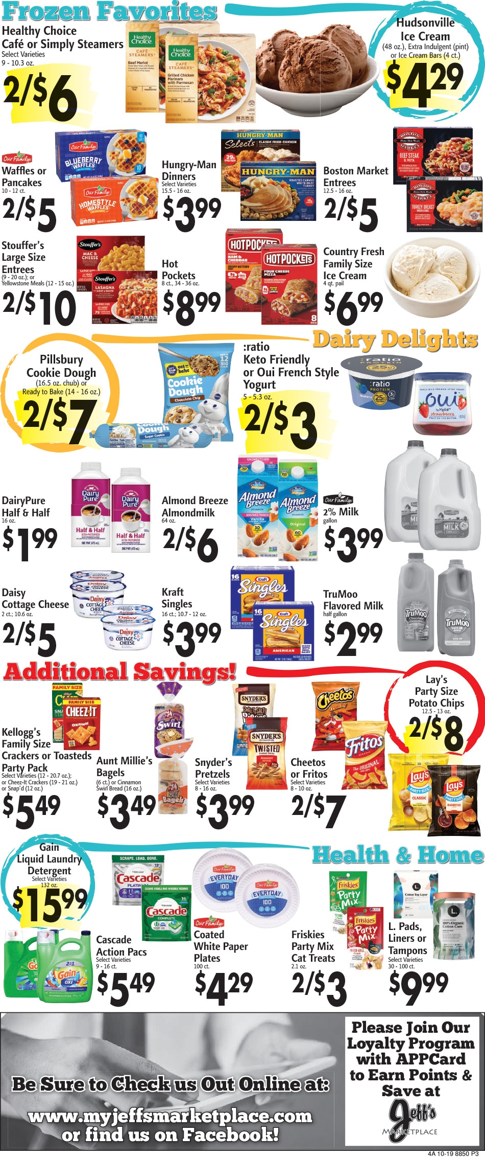 Jeff's Market Weekly Ad October 19 - 25, 2026