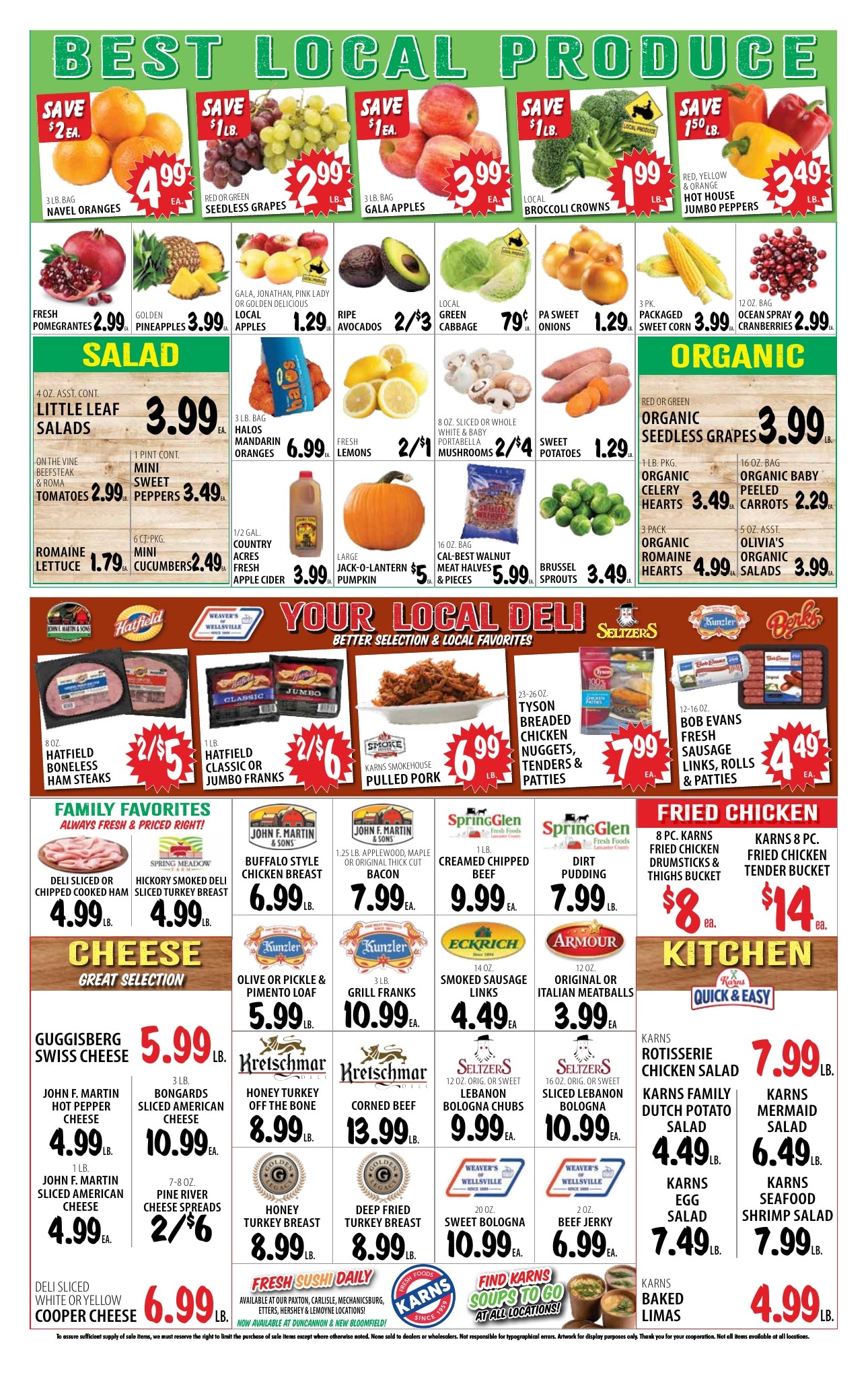 Karns Foods Weekly Ad October 19 - 26, 2026