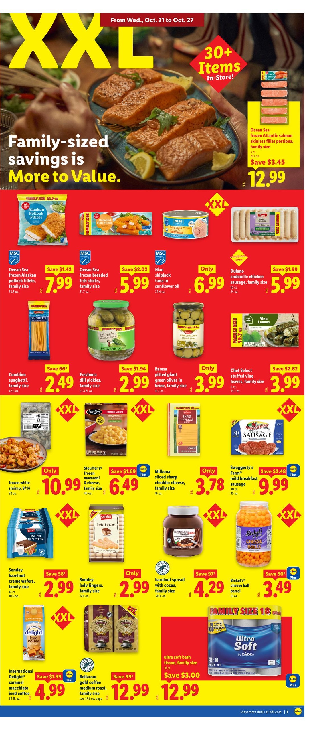 Lidl (Parcel Return Service Area, DC) Weekly Ad October 21 - 27, 2026