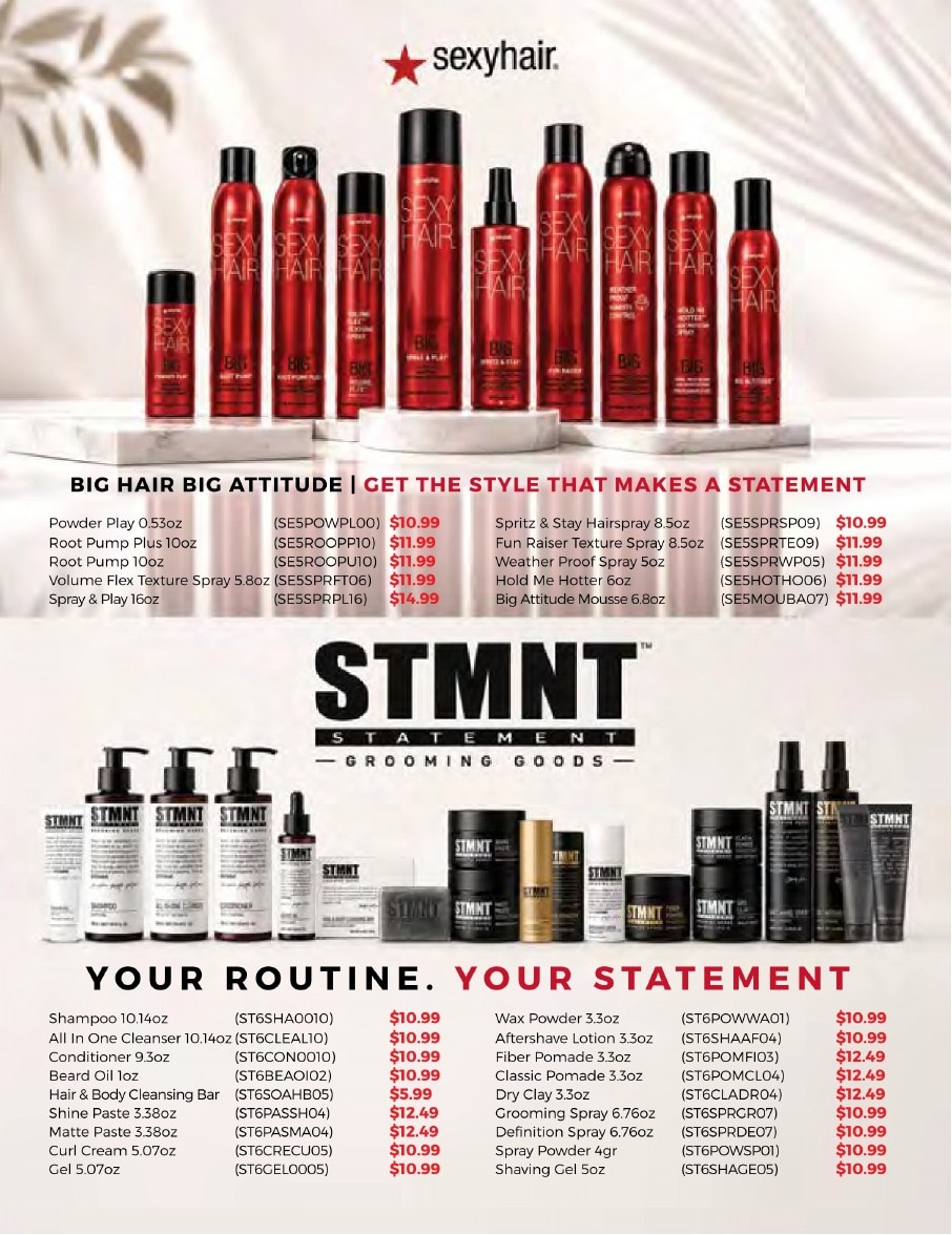 Nancy's Beauty Warehouse Monthly Catalog Weekly Ad November 1 - 30, 2026
